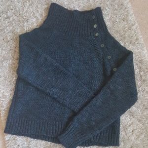 Victoria's Secret Blue Knit Wool Alpaca Sweater